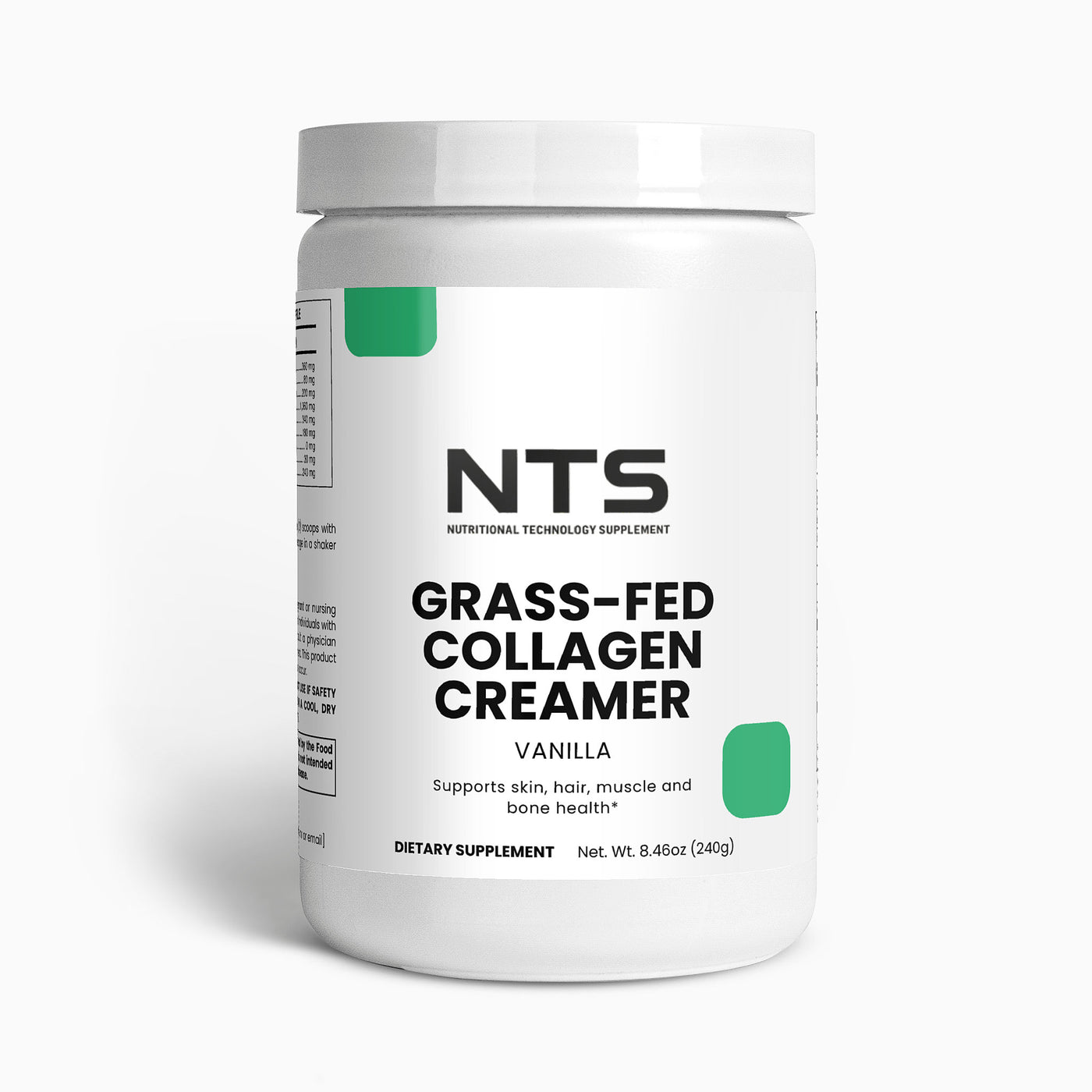 Grass-Fed Collagen Creamer (Vanilla)
