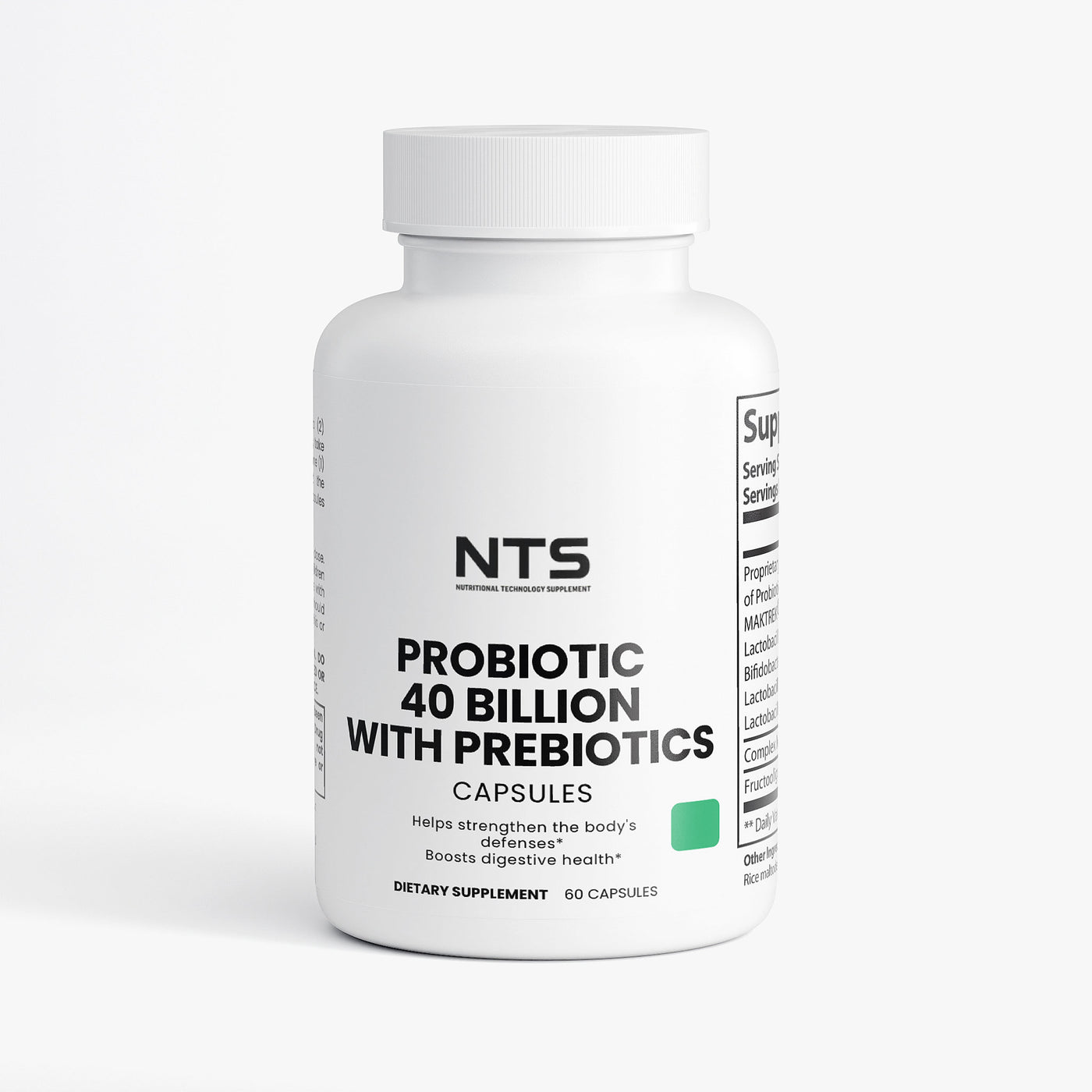 Probiotic 40 Billion with Prebiotics